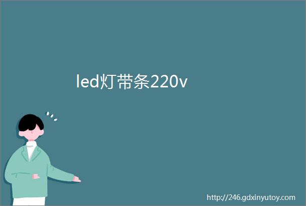 led灯带条220v